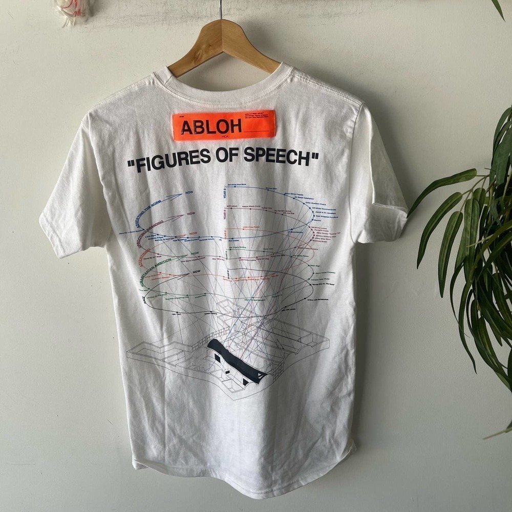 Off White Virgil MCA Figures YL White Figures Of Speech Champion Streetwear